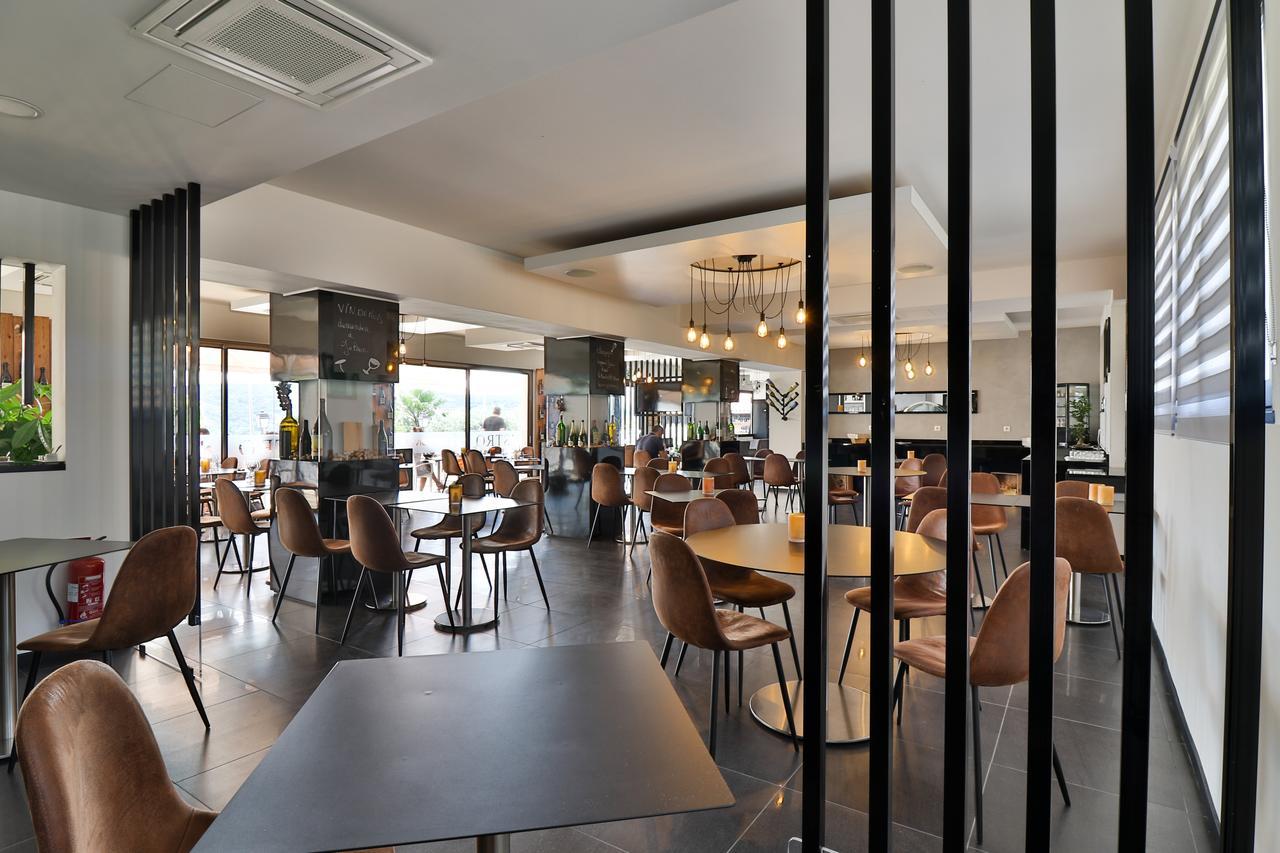 Hotel&Restaurant Perla Riviera Villeneuve-Loubet Buitenkant foto